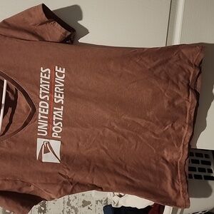 United States Postal Service women's Large v neck tshirt